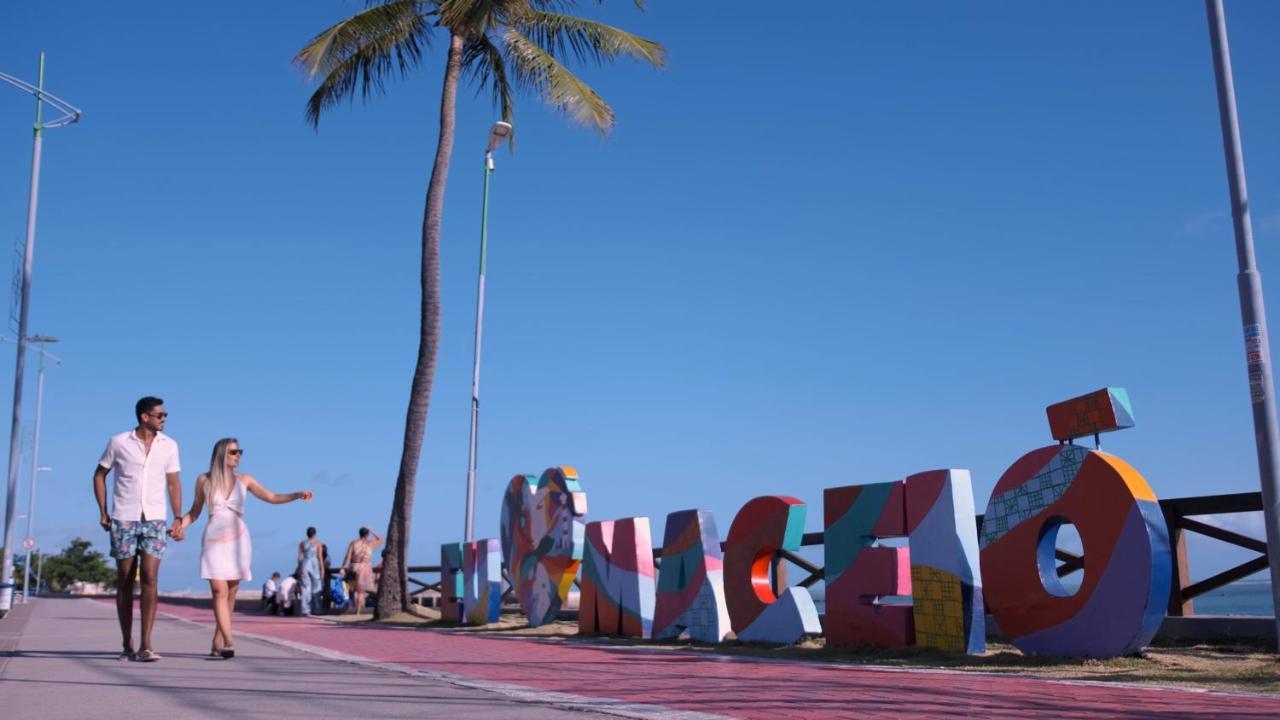 ホテル Slim Pajucara By Tropicalis Maceió エクステリア 写真